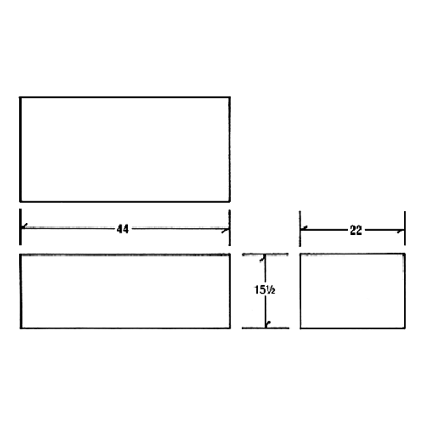 58 Gallon RV Water Tank | RV60W