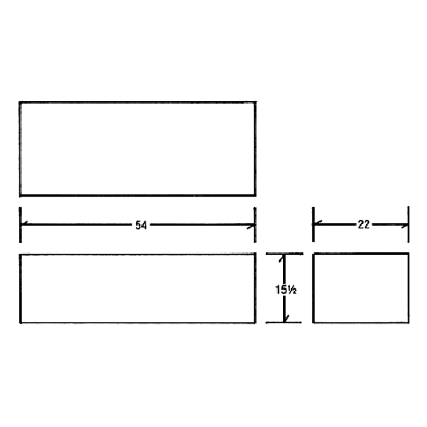 75 Gallon RV Water Tank | RV61W