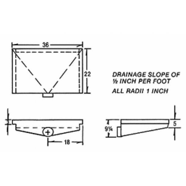 16 Gallon RV Holding Tank | R-29H