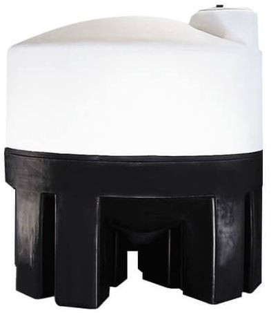 2500 Gallon Cone Bottom Tank w/ Poly Stand | 40672