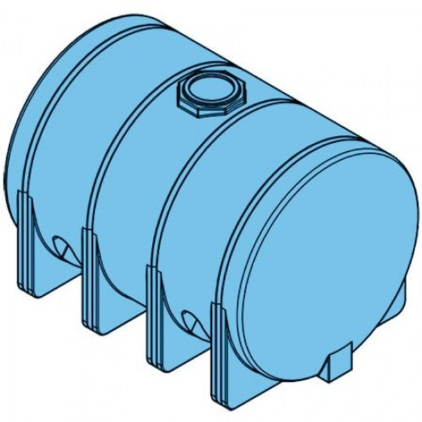 3725 Gallon Heavy Duty Horizontal Leg Tank | 44049