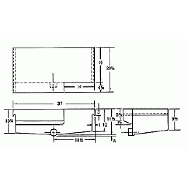 25 Gallon RV Holding Tank | R-11H