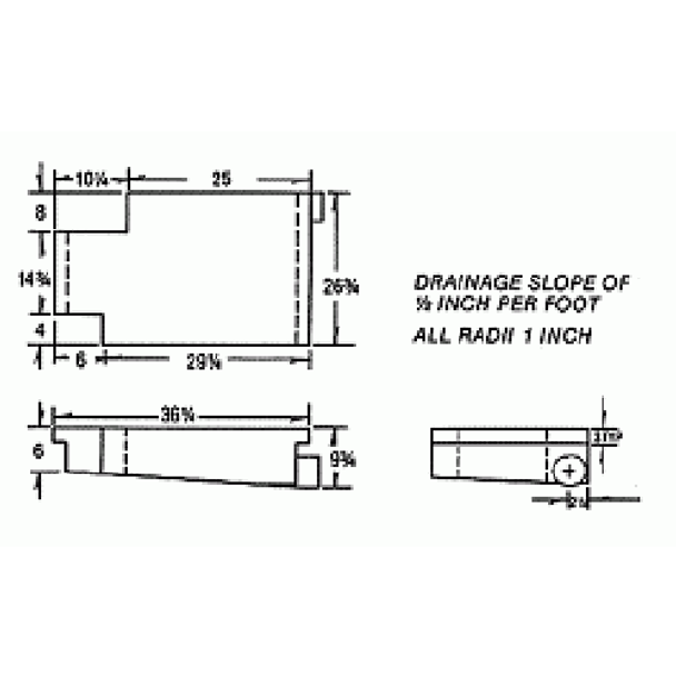 25 Gallon RV Holding Tank | R-31H