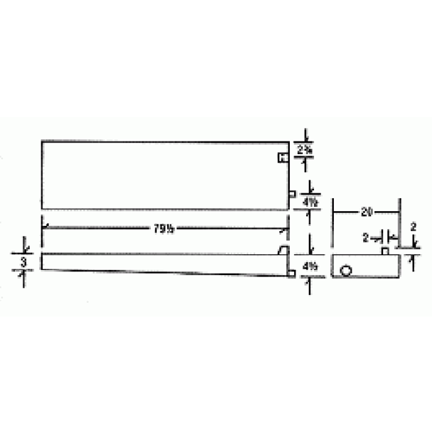 21 Gallon RV Holding Tank | R-78H