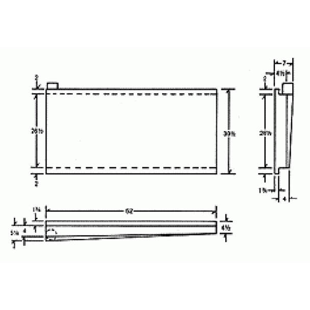 35 Gallon RV Holding Tank | R-101H