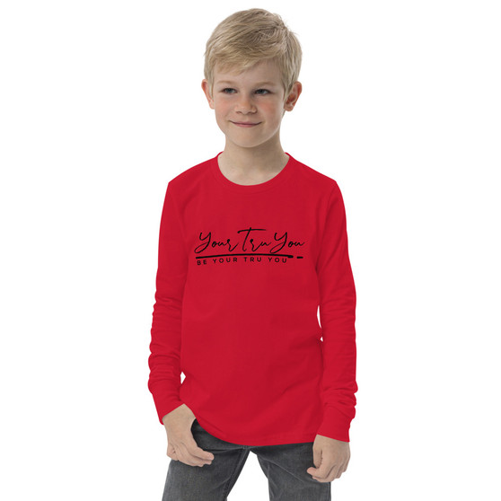 Black Signature Youth long sleeve tee