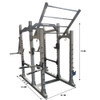 MA1 Elite Commercial Power Rack with Deluxe Attachments 