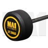 MA1 Fixed Rubber Barbell 37.5kg (MA-FRBB-37.5)_Close Up