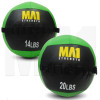 RX Wall Ball. Recommended WOD weights:  14lb Wall Ball for Women &  20lb Wall Ball for Men. Ideal for WOD workouts, functional strength and conditioning training. Ideal addition for gyms and pt studios. 