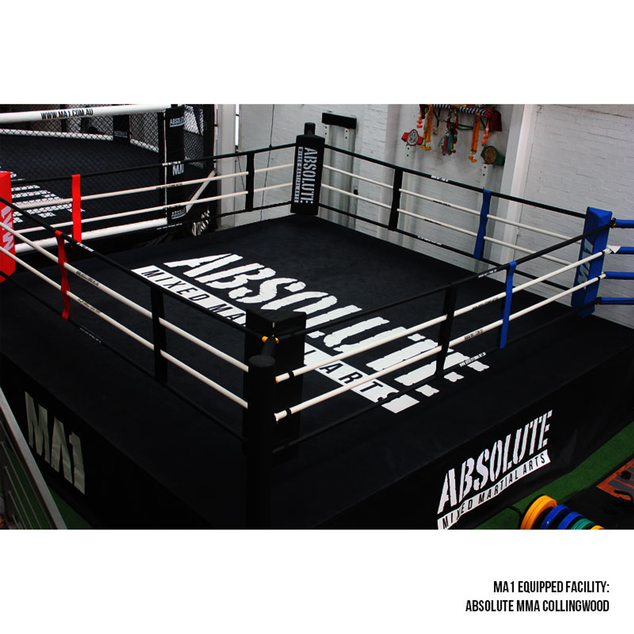 Boxing ring ropes aligment - SOUTH Kolkata Boxing CLUB | Facebook