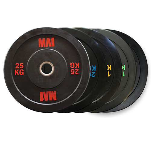  MA1 Classic Bumper Plate 150kg Set