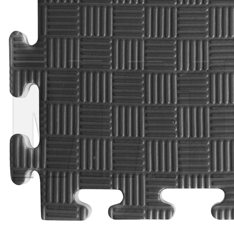 MA1 Standard Jigsaw Mat - Black and Grey, 1M x 1M x 40mm