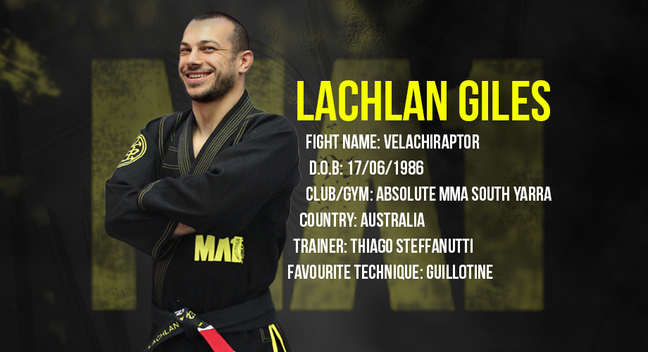 Lachlan Giles | Velachiraptor | Absolute MMA South Yarra | MA1 | Athlete | Brazilian Jiu Jitsu