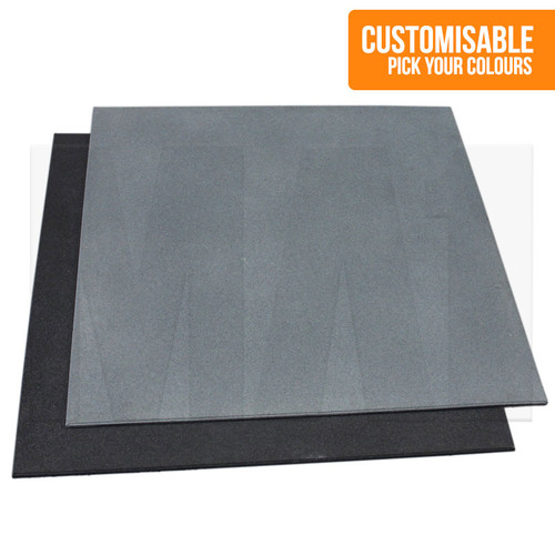 Premium 15mm Rubber Flooring Custom Colours MA1