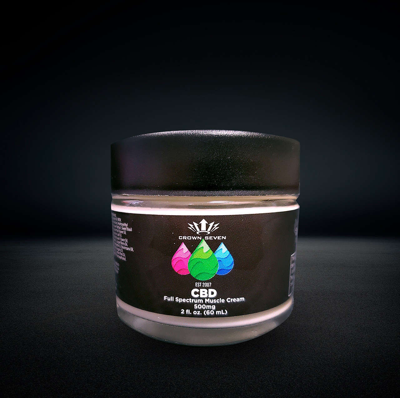 CBD Muscle Cream 500mg CBD - 2 oz