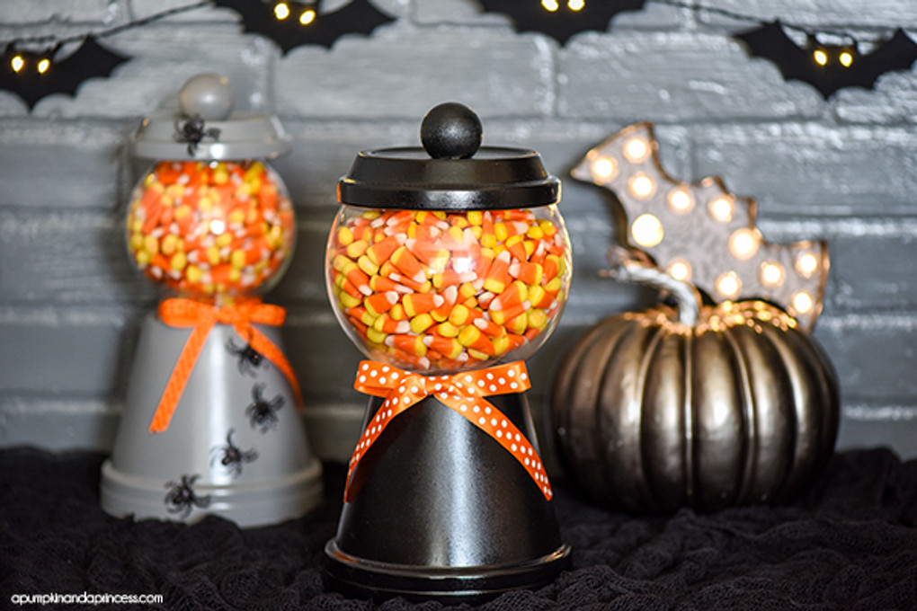 Halloween DIY Candy Jar