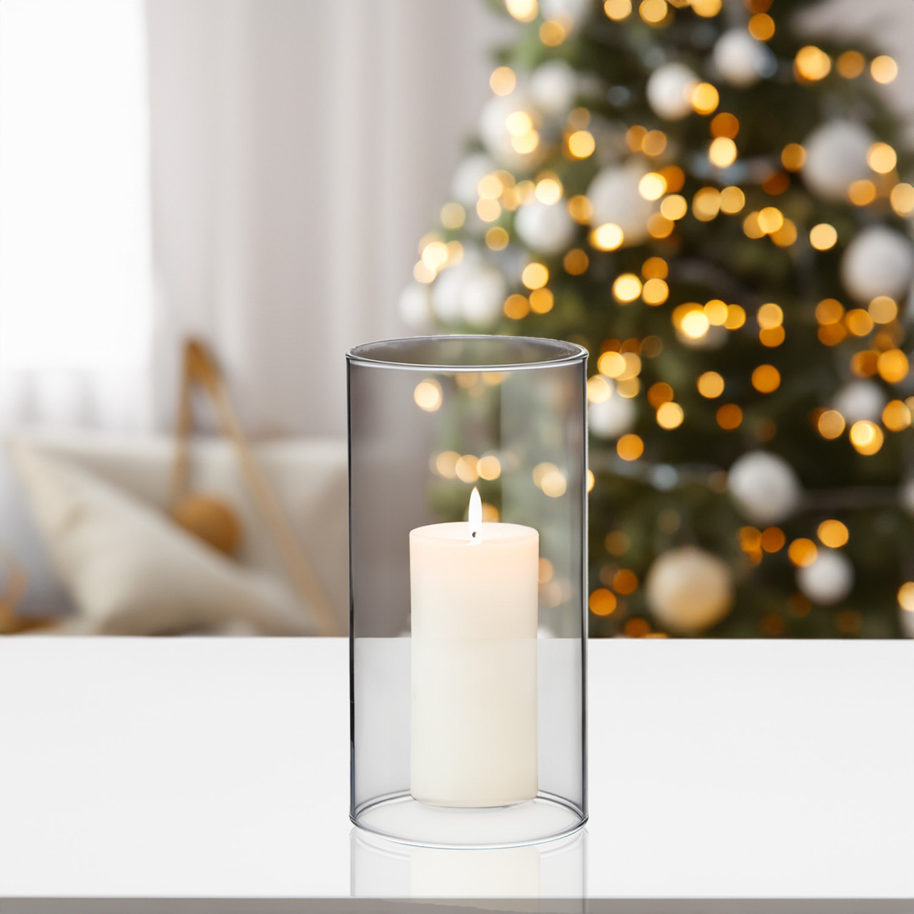 Holibanna 2pcs Candle Shade Wedding Candles Home Accents Decor Taper  Candles Chimney Tube Candle Holder Transparent Glass Dome Open Both End  Chimney Tube Decorative Candle Cover Classic Cap - Yahoo Shopping