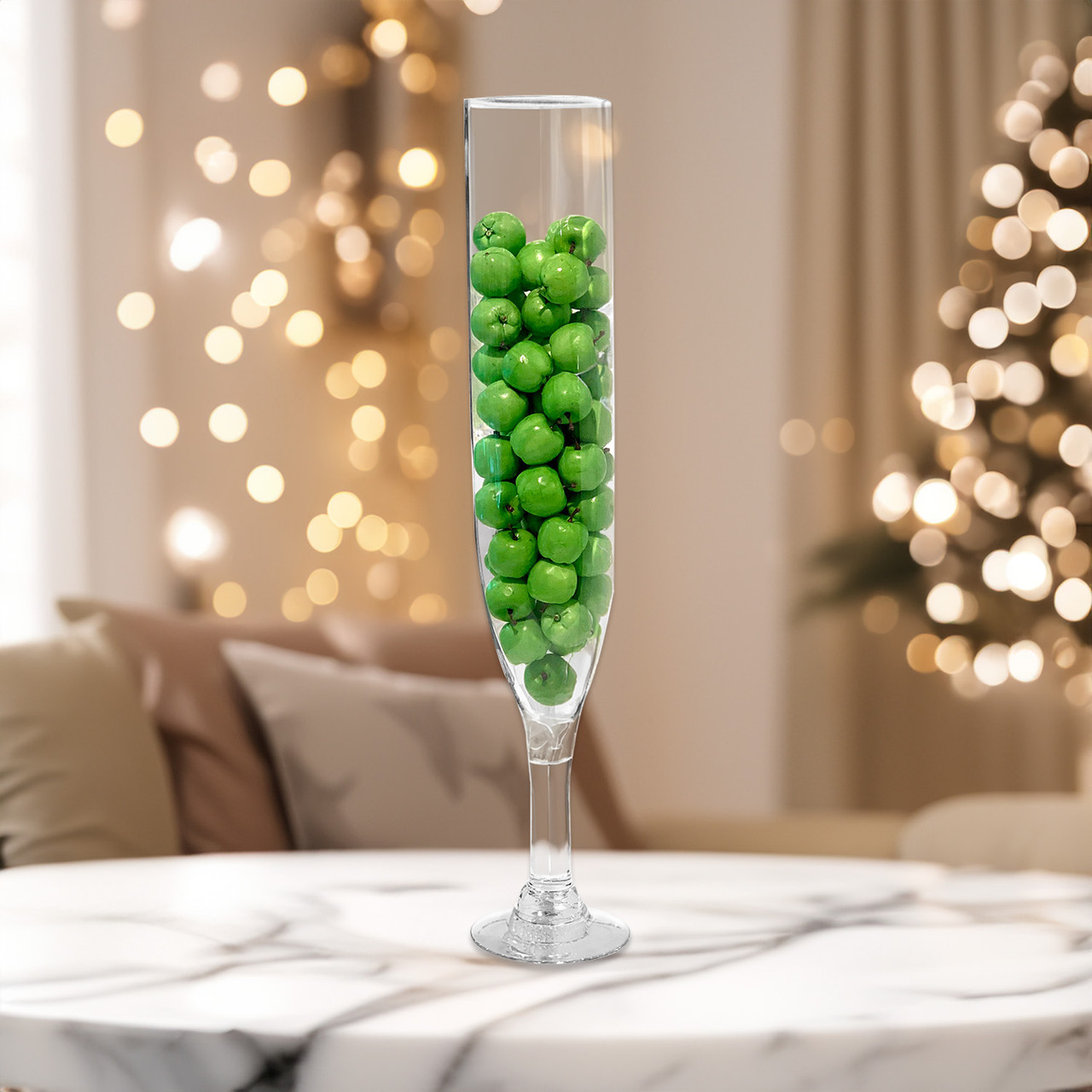 VCV0124 - Geometric Champagne Flute Vase - 24