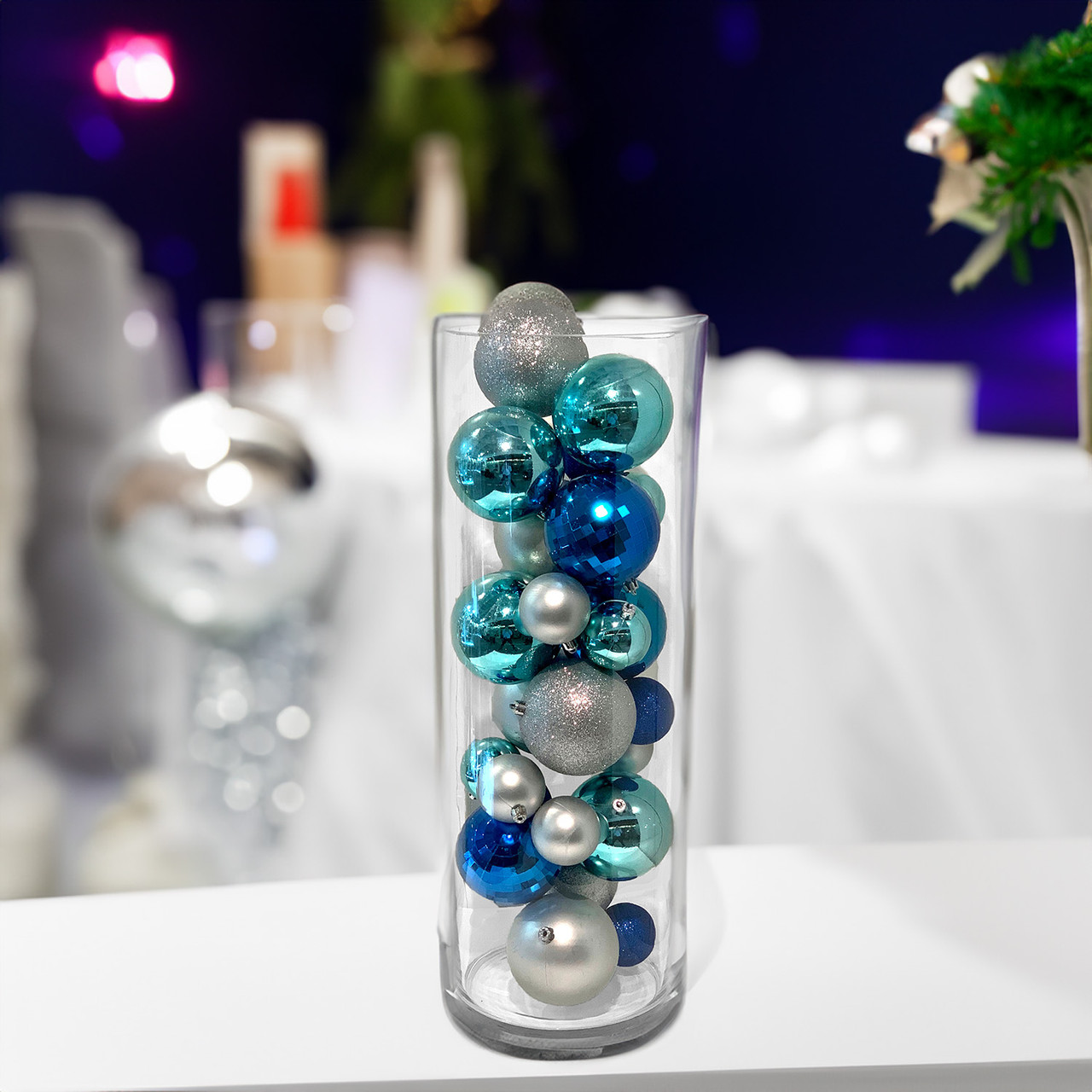 VCY0824 - Cylinder Glass Vase - 8