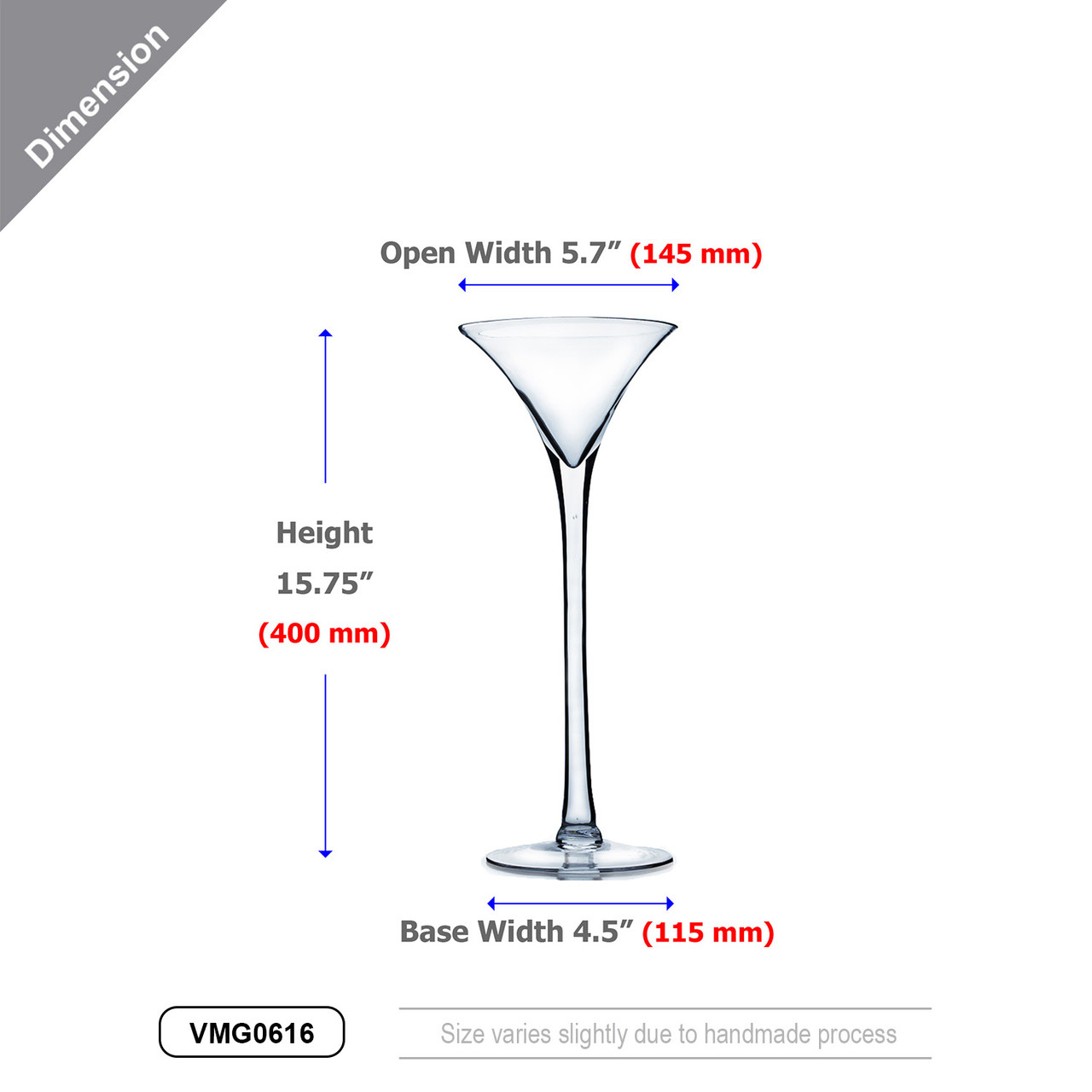 VMG0616 - Martini Glass Vase- 6