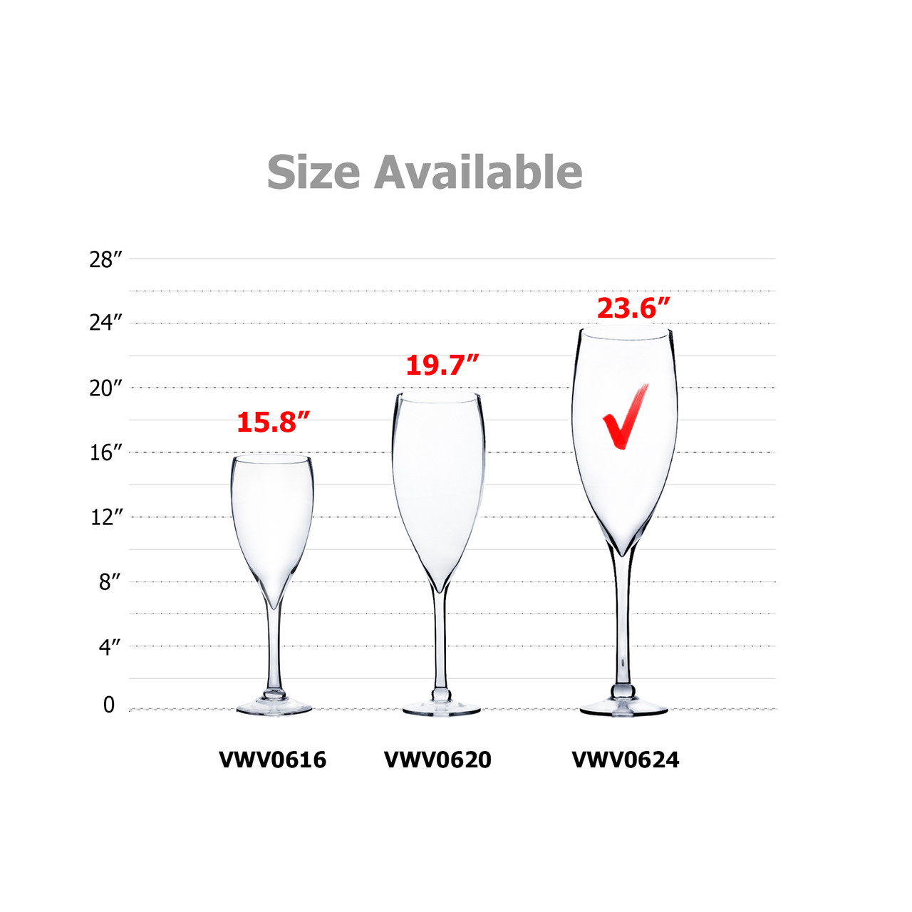 XL Oversized Wine Glass Dimensions & Drawings