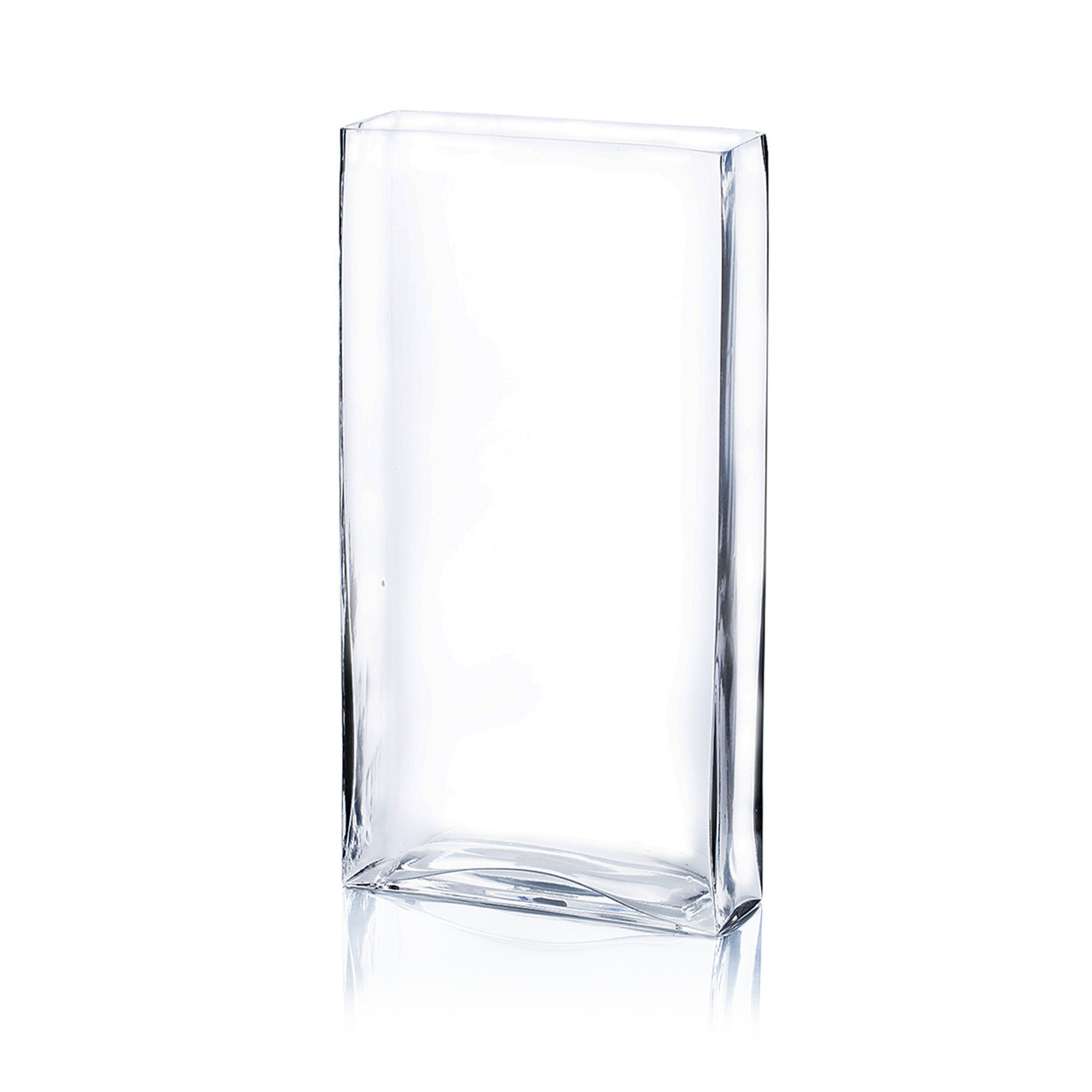 VBV6212 - Rectangular Glass Block Vase - 6