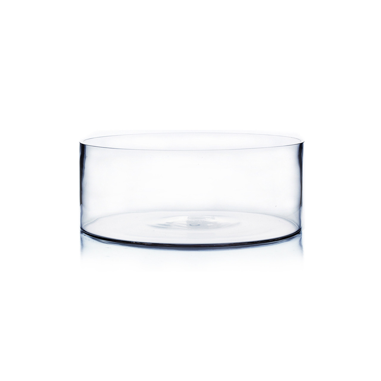 Round Glass Vase 10in - Candles4Less