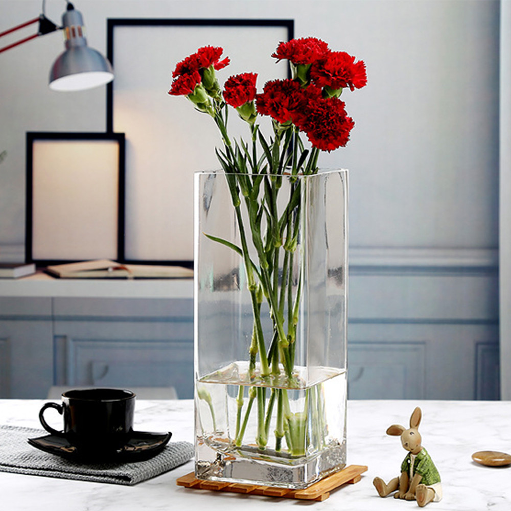 VBV0516 - Square Glass Block Vase - 5