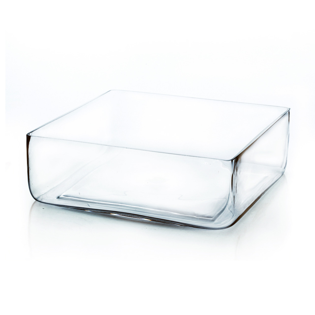 VPB4436 - Rectangular Plate Glass Planter Box - 4 x 4 x 36