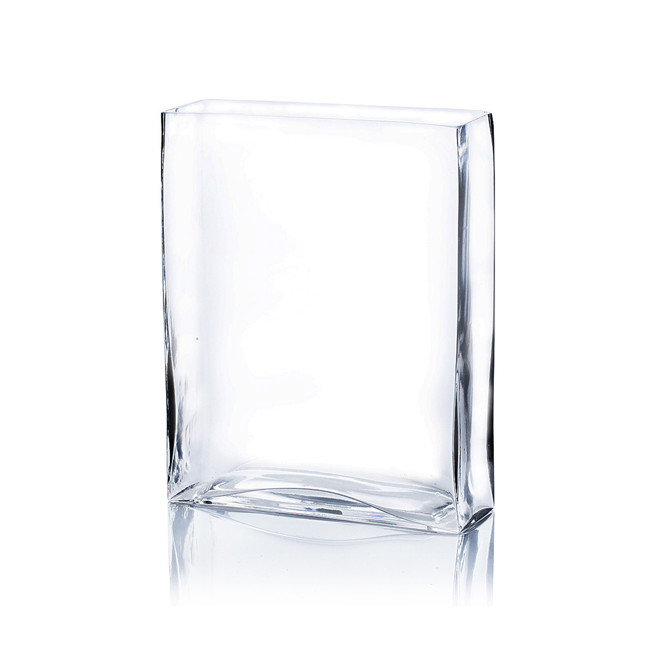 VBV2810 - Rectangular Glass Block Vase - 2