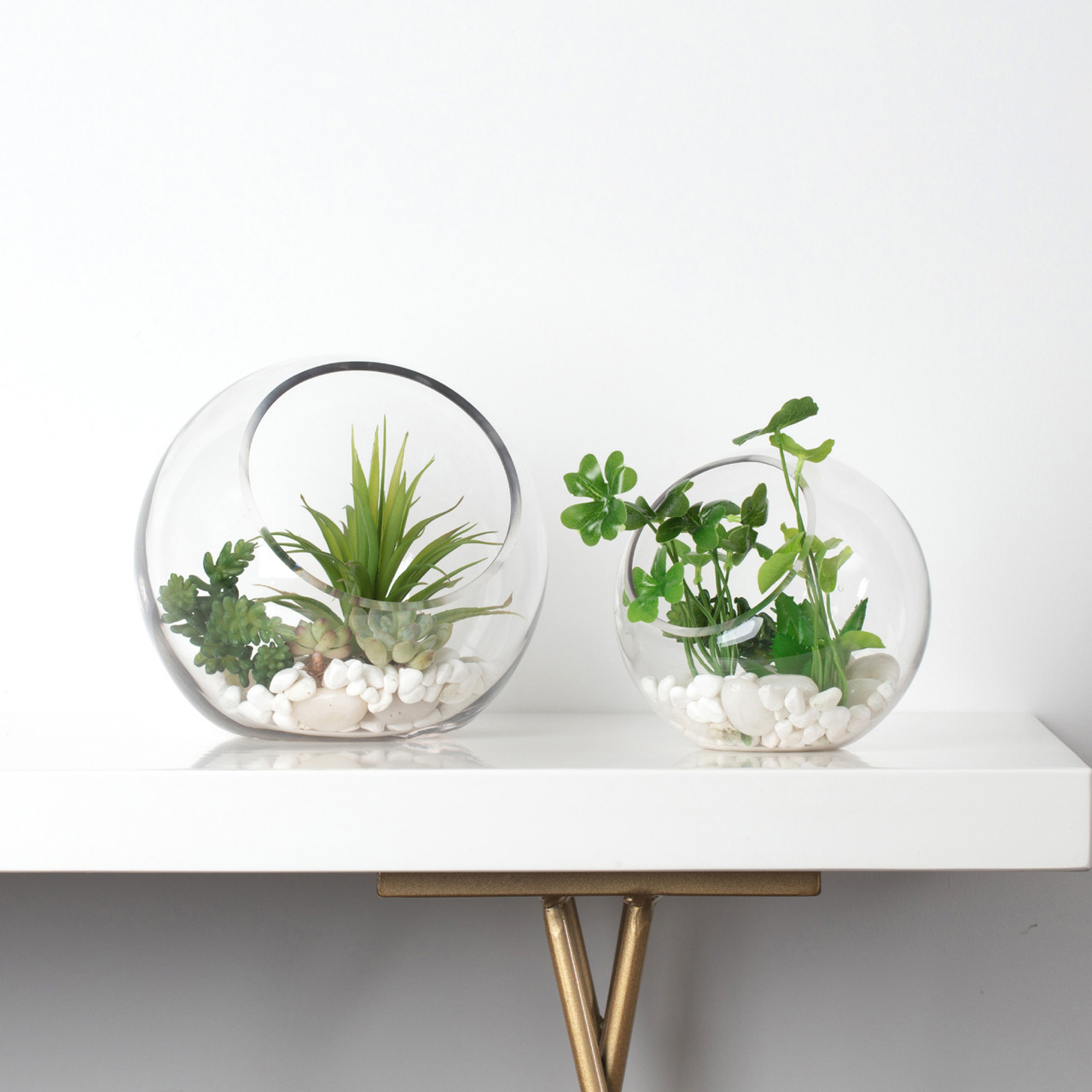 VBW6108 - Slant Bubble Bowl Vase - 8