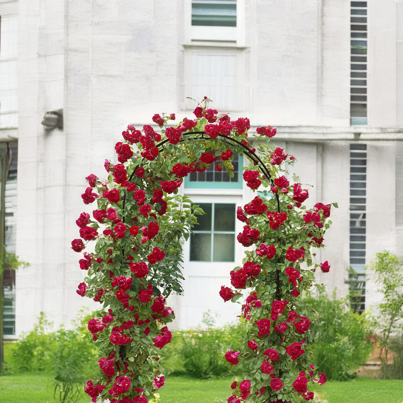 ARC01 - Forest Green Garden Arbor Arch 94.5