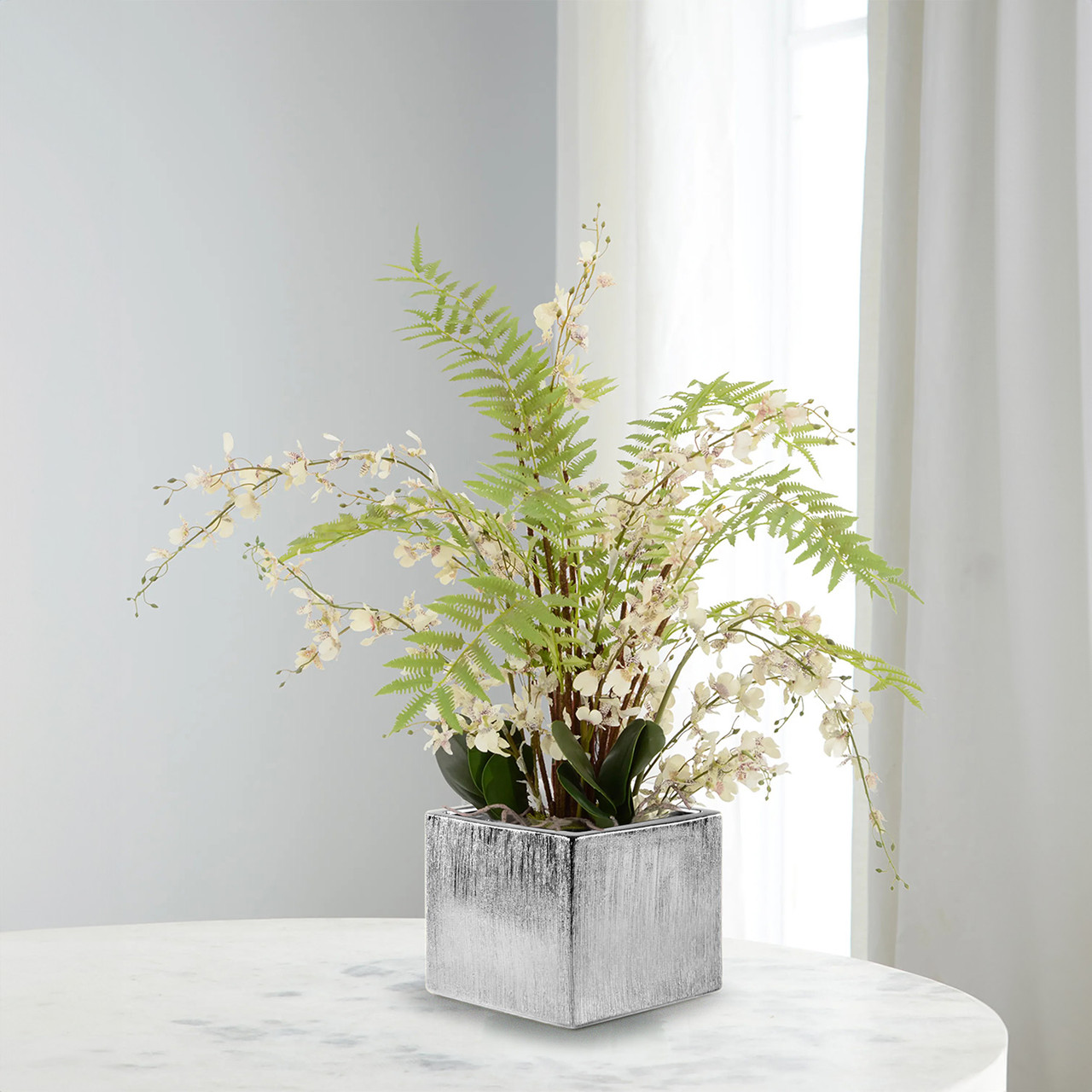 Ceramic Cube Vase - 6