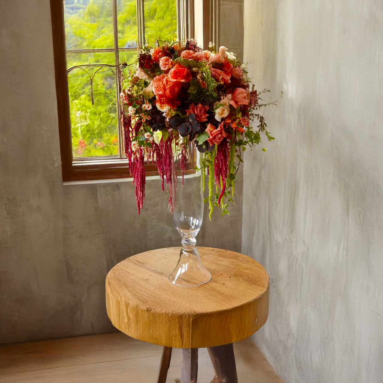 VTR0632 - Garnier Trumpet Vase - 32