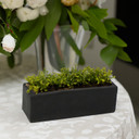 CBR1244BK - Black Long Rectangle - 12"x4"x4"