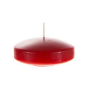 CGA064-R - 3" Floating Disc Candles - Red