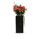 CSB0512BK - Black Tall Square Block - 5"x12"