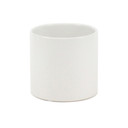 CYL5505WT - White Cylinder Ceramic - 5.5"x5" (12 pcs/case)