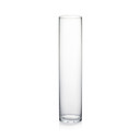 4" Diameter Glass Cylinder Vase  (Various Heights - Under 18")