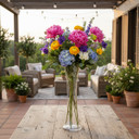 VCK0631 - Extra Large Slender Gathering Vase - 7" x 31"