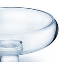 VCP0909 - Bowl Glass Vase on Stand - 9"x9"