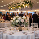 VCP1013NB - Nickel Brushed Center Plate On A Stand - 13.5" (1 pc)