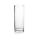 3" Diameter Glass Cylinder Vase  (Various Heights)