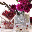 VMC0030 - Everyday Clear Cube Glass Candle Holder / Vase - 3"