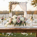 VBW1506 Clear Flat Oval Garden Bowl Vase -  12" W x 6" H (4 pcs)