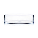 VCY1504 - Large Wide Pan Cylinder Glass Vase - 15" x 4"