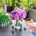 VBV0308 - Square Block Glass Vase - 3"x8"H (12 pcs/case) VBV0308 - Square Block Glass Vase - 3"x8"H (12 pcs/case)