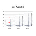 VBV3405 - Glass Block Vase - 3"x4"x5"H (12 pcs/case)