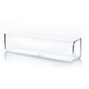 VBV4416 - Glass Rectangular Planter Box Vase - 4" x 4" x 16"