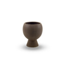 CUB3004DE - Desert Sand Ceramic Urn Vase - 3.5" x 4"